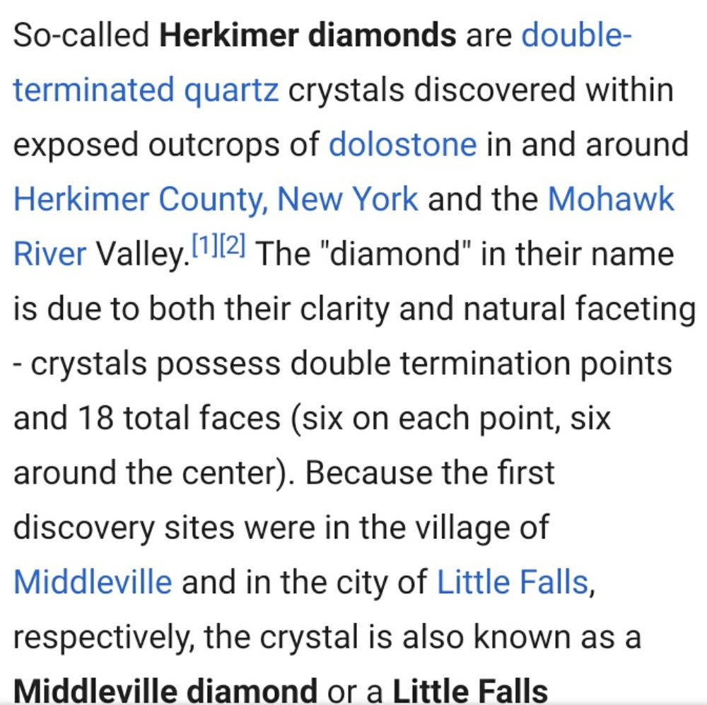 💃HERKIMER DIAMOND QUARTZ NECKLACE - Picture 6 of 8